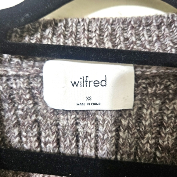 Aritzia Wilfred Wool Cardigan Sweater - Picture 3 of 6